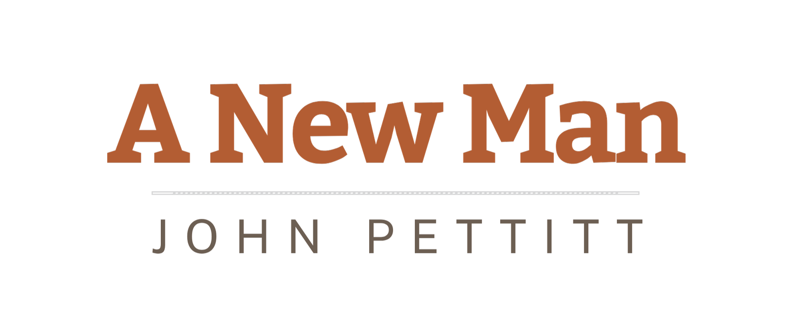 A New Man Logo - Holistic Mentoring for Men